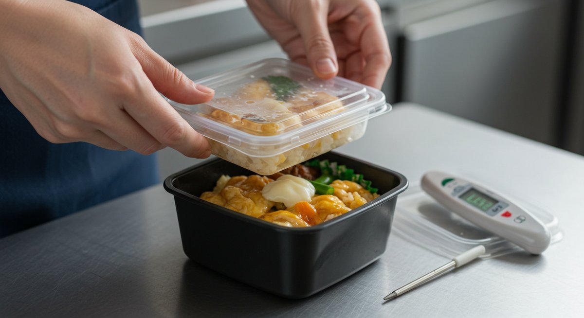 親子丼 弁当 危険